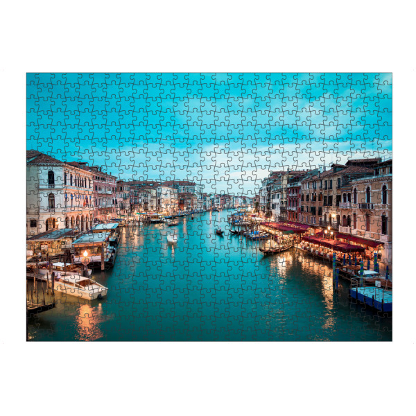 artboxONE Puzzle "Venedig Abendstimmung" artboxONE - Städte - Venedig,Italien,Canal grande,Wasserstraße - Bild Venedig