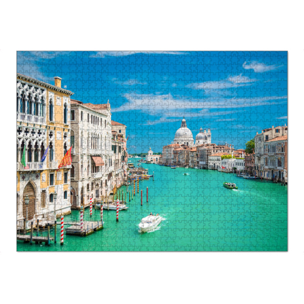 Puzzle Ravensburger "Venedig Canal Grande" artboxONE - Städte - Venedig,Italien,Wasserstadt - Bild Venedig