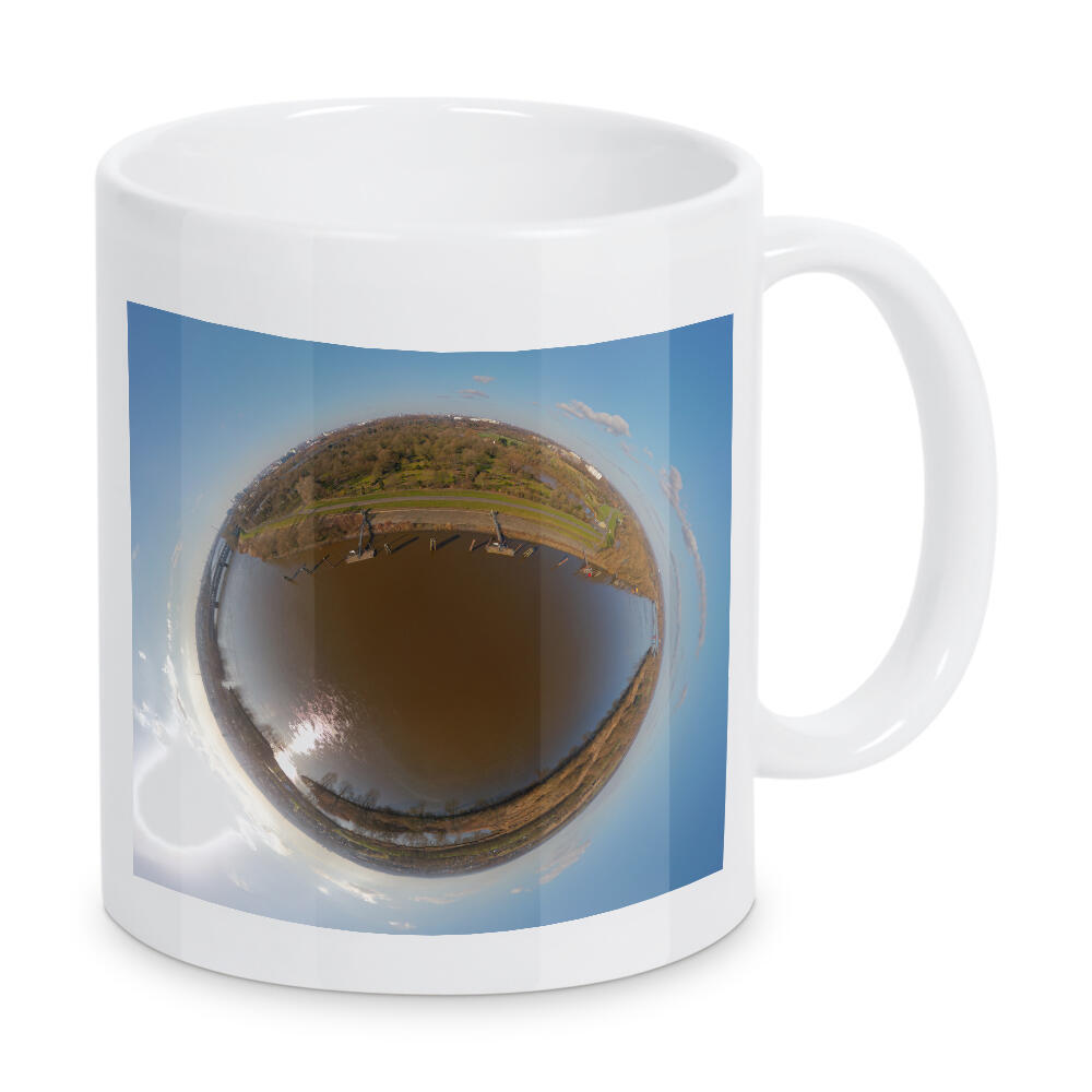 Tasse "Hamburg - Anleger 3+4 Finkenriek" artboxONE - Städte,Städte / Hamburg,Natur,Reise,Reise / Länder