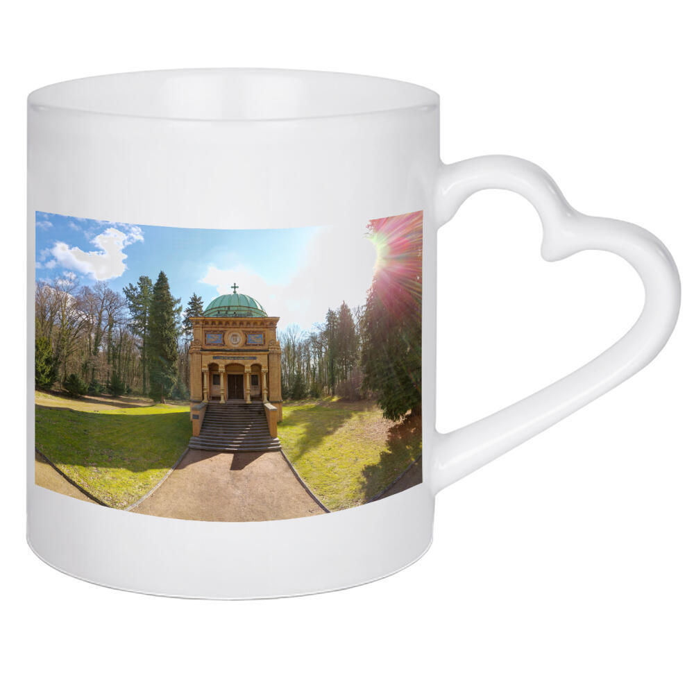 Herztasse "Tangerhütte-Park, Mausoleum" artboxONE - Städte,Natur,Reise,Architektur,Städte / Weitere