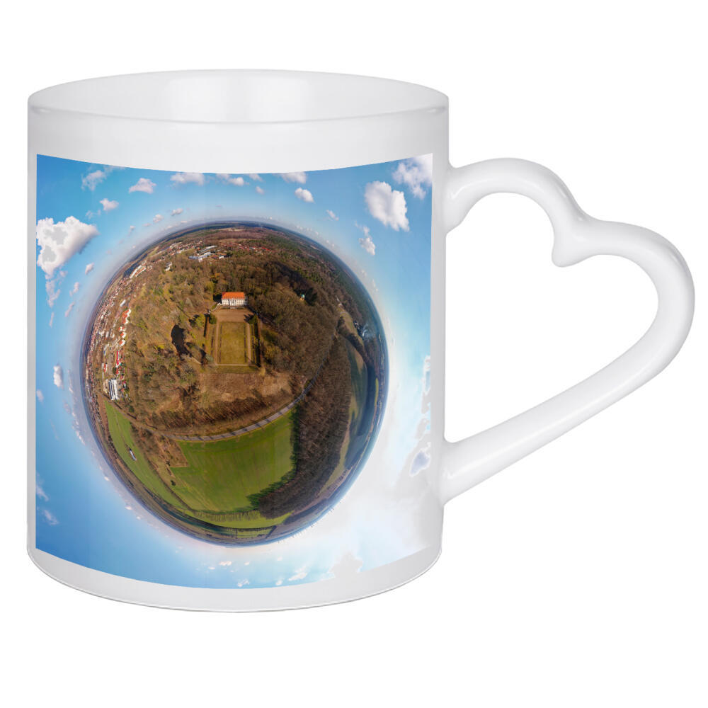 Herztasse "Tangerhütte-Park, Schloss" artboxONE - Städte,Natur,Reise,Architektur,Städte / Weitere
