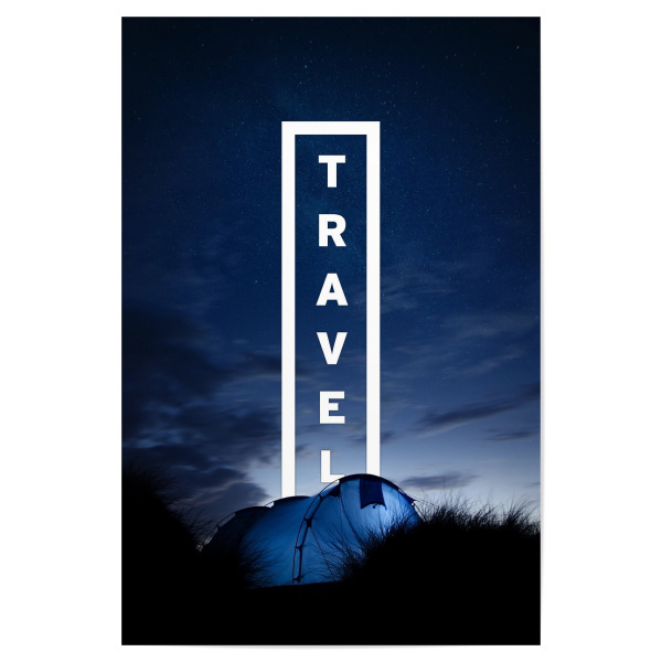 Poster "Travel" artboxONE - Natur,Reise