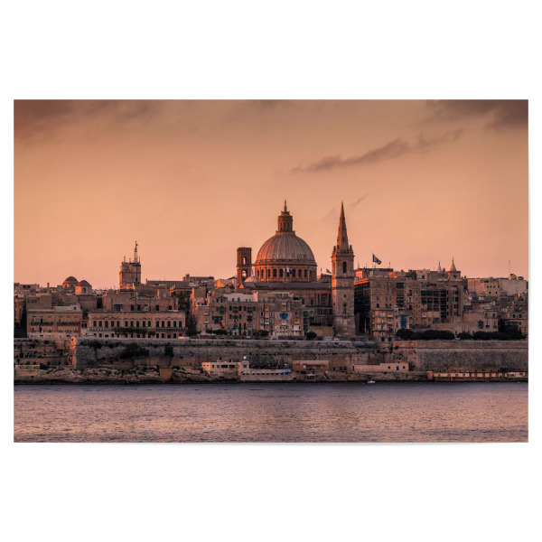Poster 30x20 cm "Malta 01" artboxONE - Städte,Reise,Architektur