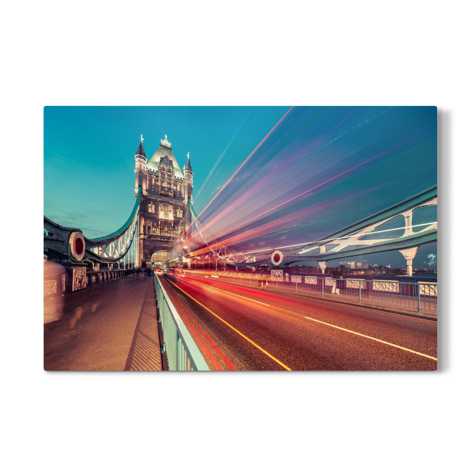 Galerie-Print "London Tower Bridge at night" 75x50 cm artboxONE