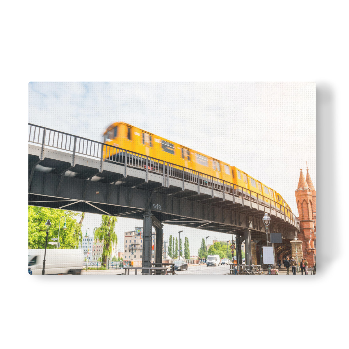 Berlin U-Bahn als Leinwand bei artboxONE kaufen