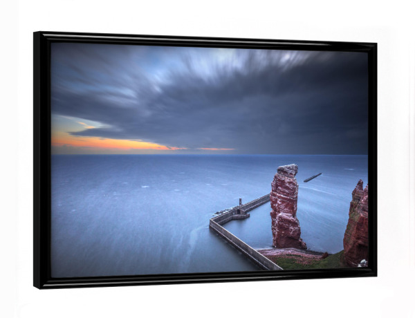 Poster mit schwarzem Rahmen "Lange Anna III" artboxONE - Natur,Reise / Strand und Meer