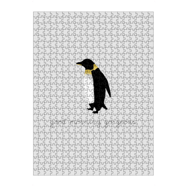 Puzzle Ravensburger "Good Morning Gorgeous" artboxONE - Typografie,Tiere,Abstrakt,Liebe