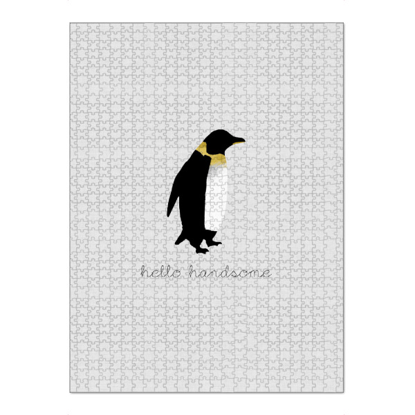 Puzzle Ravensburger "Hello Handsome" artboxONE - Typografie,Natur,Tiere,Liebe,Männer,Lustig