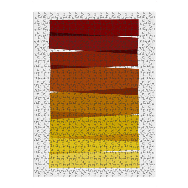 Puzzle Ravensburger "Colorful Stripes Painting II" artboxONE - Abstrakt,Geometrie