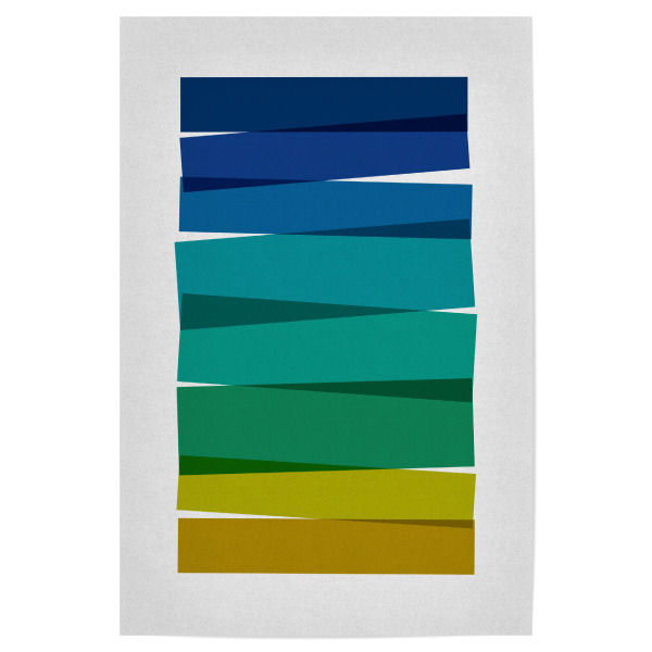 Poster "Colorful Stripes Painting I" artboxONE - Abstrakt,Geometrie
