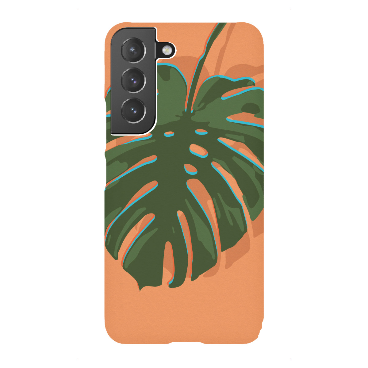 Samsung Galaxy "Monstera Leaf Pop Art I" Premium-Case Handyhülle artboxONE