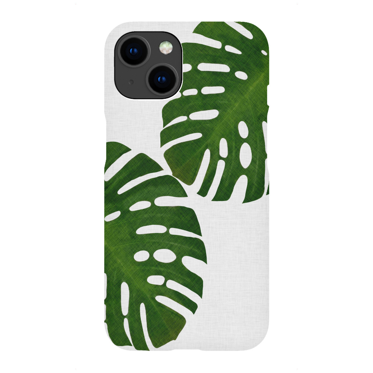 "Monstera Palm III"für iPhone - Premium-Case Handyhülle artboxONE