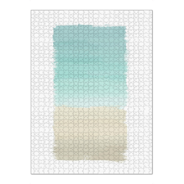 Puzzle Ravensburger "Turquoise Abstract Painting" artboxONE - Natur,Abstrakt,Reise / Strand und Meer