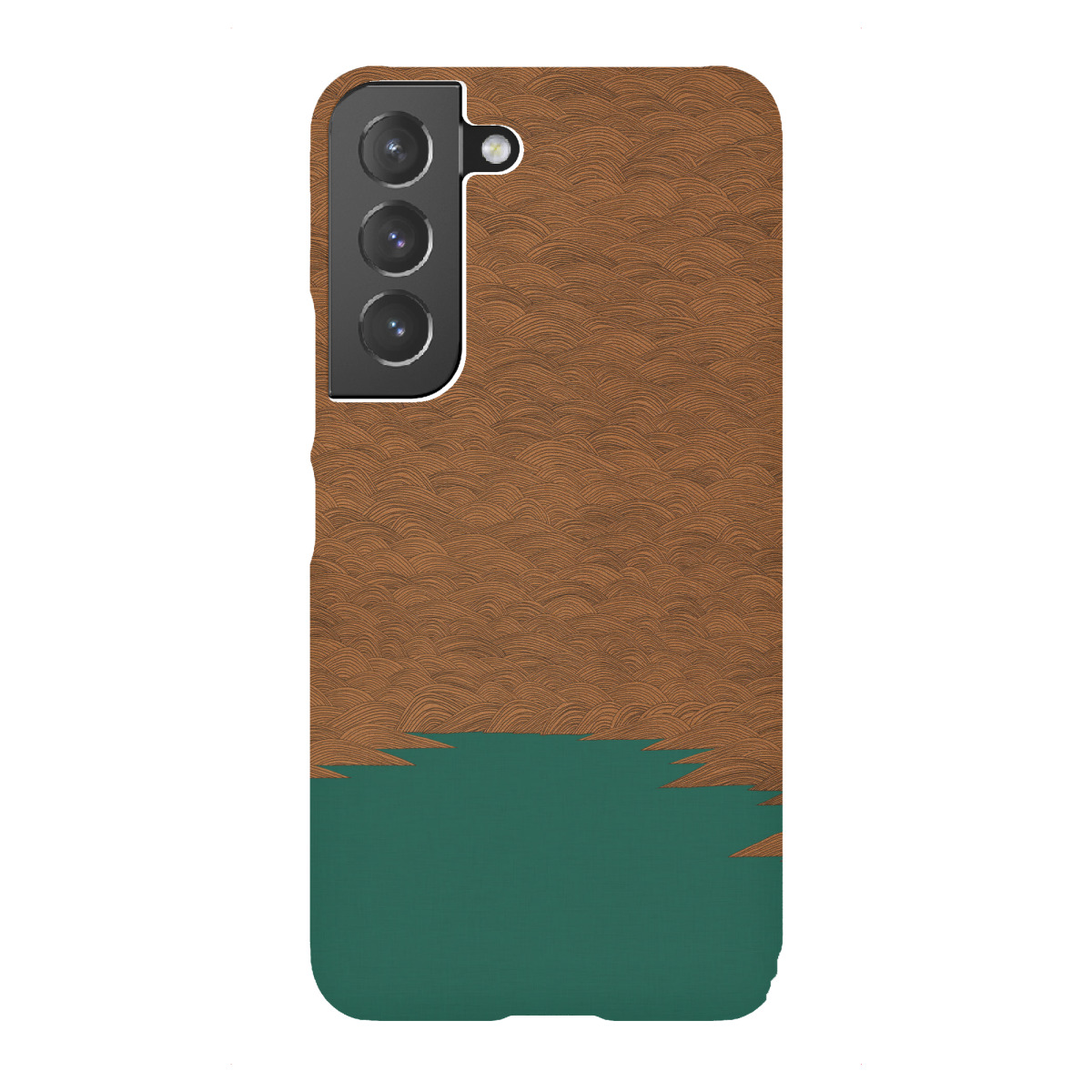 Samsung Galaxy "Copper and Emerald Landscape" Premium-Case Handyhülle artboxONE