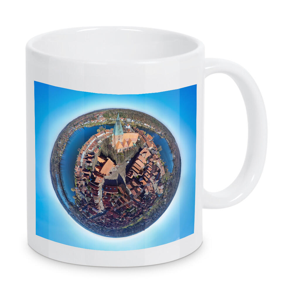 Tasse "Mölln- Markt und Nicolaikirche" artboxONE - Städte,Reise,Architektur,Reise / Länder,Städte / Weitere