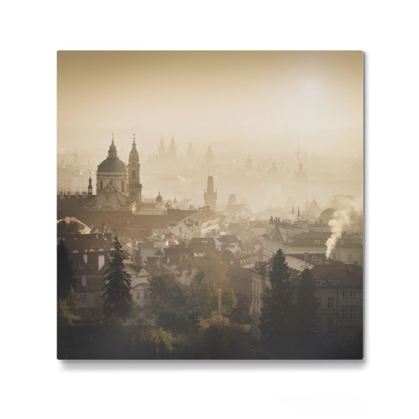 Galerie-Print "Die goldene Stadt Prag" 30x30 cm artboxONE