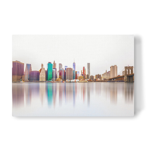 Leinwandbild "New York Skyline reflections" artboxONE - Reise,Architektur,Reise / Länder