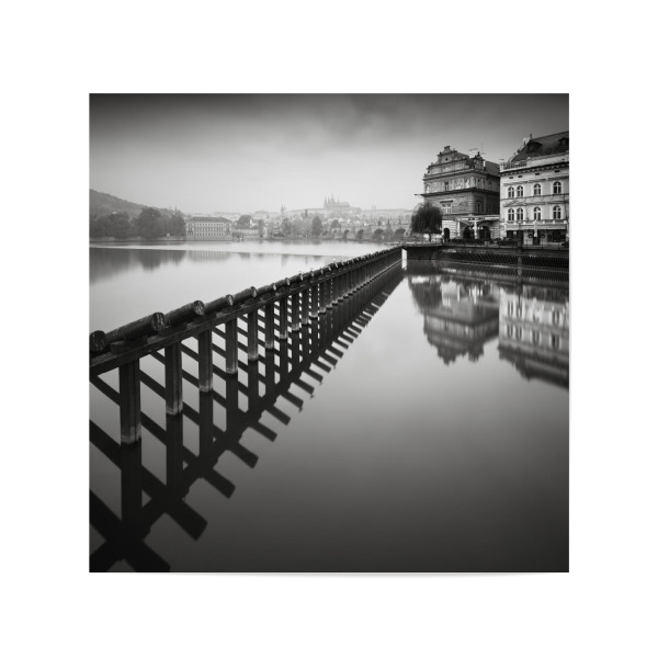 Poster 20x20 cm "Muzeum Bedřicha Smetany Prag" artboxONE - Städte,Reise,Schwarzweiß,Architektur,Reise / Länder,Fiktion