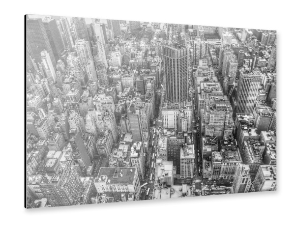 Alu-Dibond "Manhattan New York buildings 2" 30x20 cm artboxONE