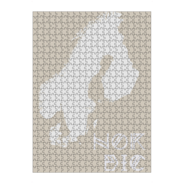 Puzzle Ravensburger "Nordic" artboxONE - Typografie,Reise,Reise / Länder,Retro