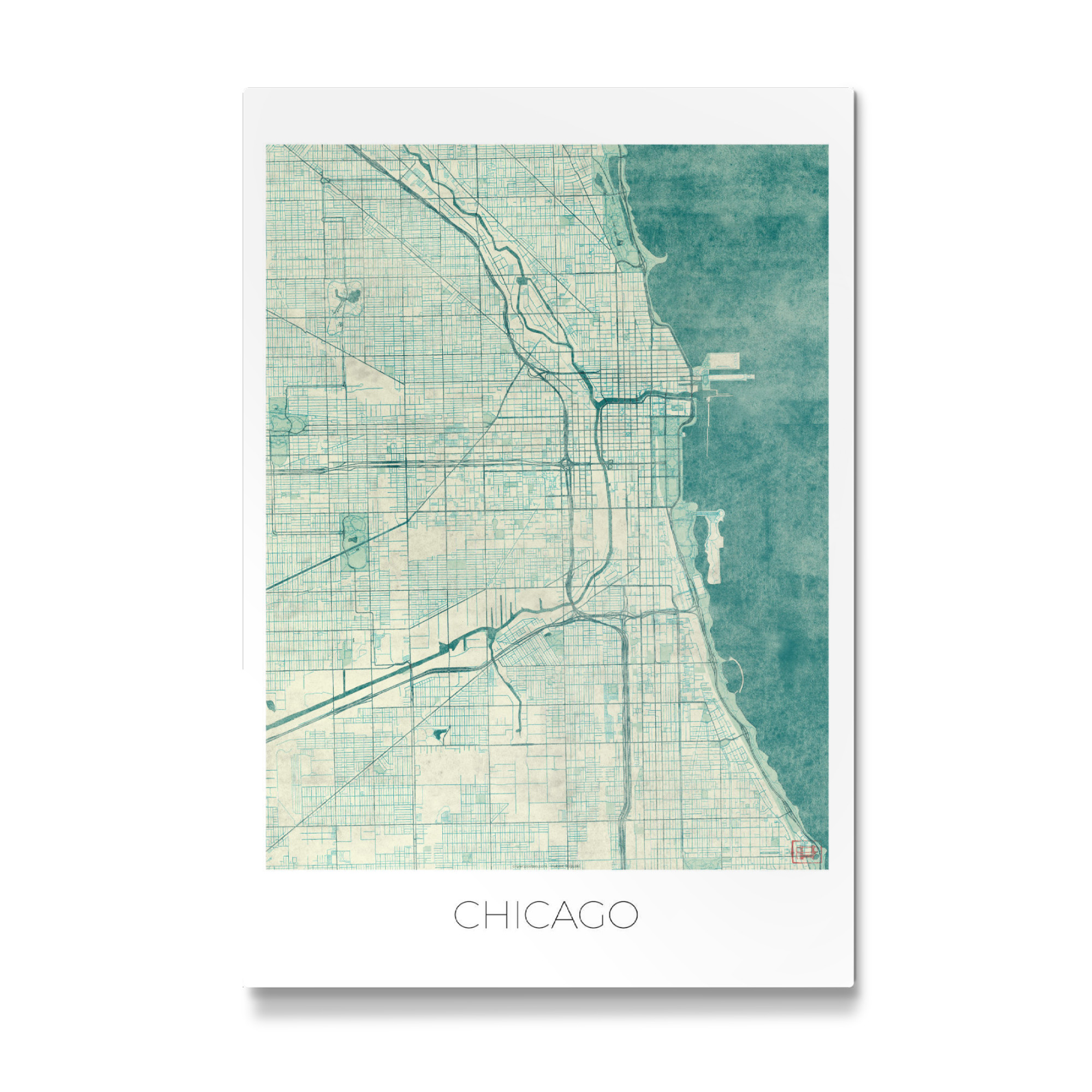 Galerie-Print "Chicago, USA" 75x50 cm artboxONE