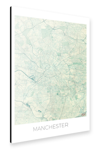 Alu-Dibond "Manchester, Großbritannien" 30x20 cm artboxONE