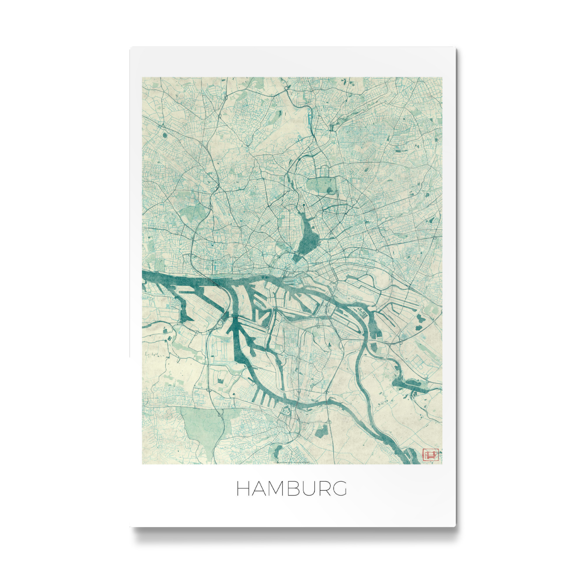 Galerie-Print "Hamburg, Deutschland" 30x20 cm artboxONE