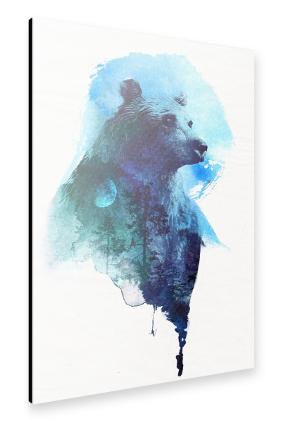 Alu-Dibond "Best friends forever" 30x20 cm artboxONE