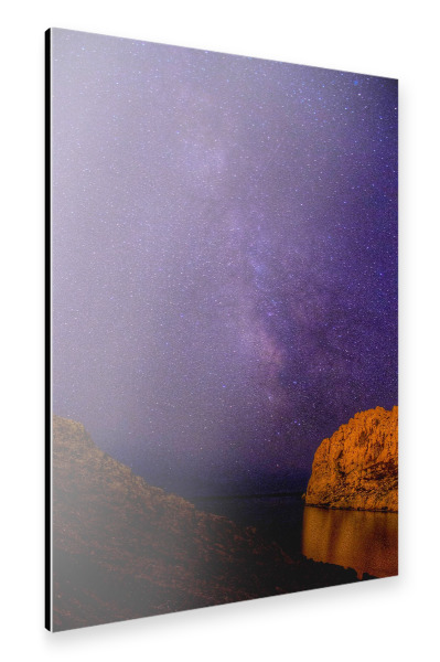 Alu-Dibond "Milky Way" 30x20 cm artboxONE