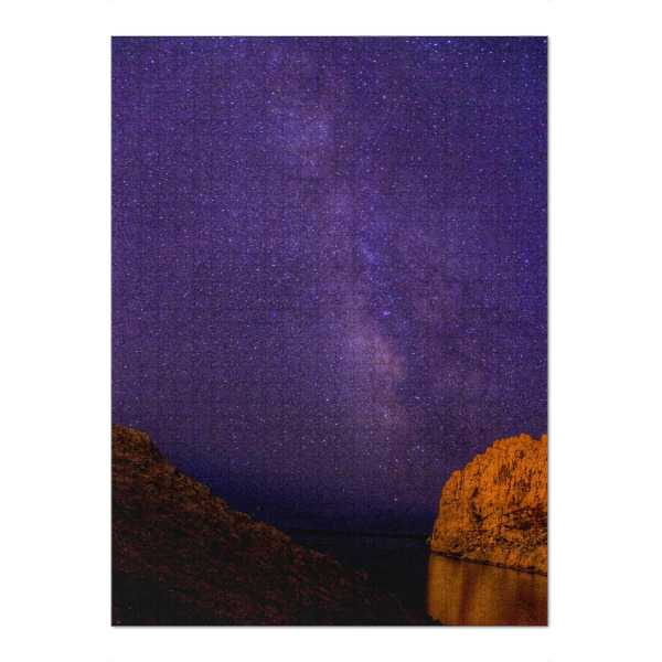 Puzzle Ravensburger "Milky Way" artboxONE - Natur,Ultraviolet
