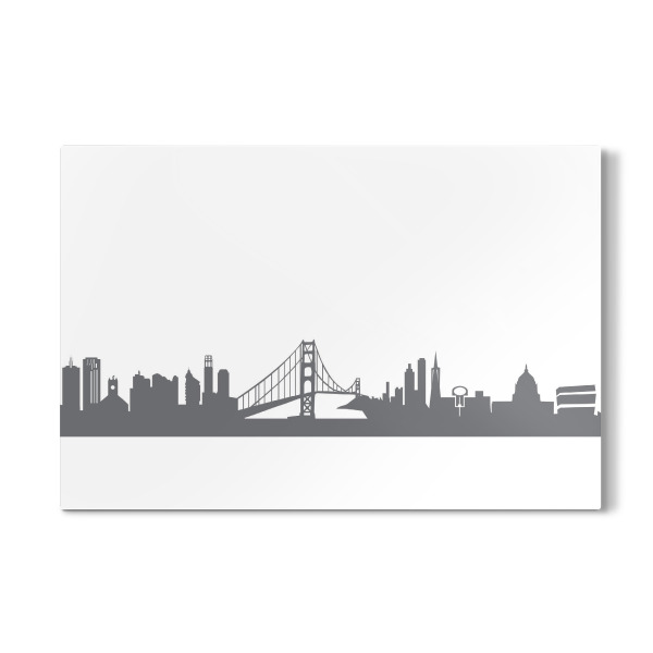 Galerie-Print "San Francisco 02 Monochrom" 30x20 cm artboxONE