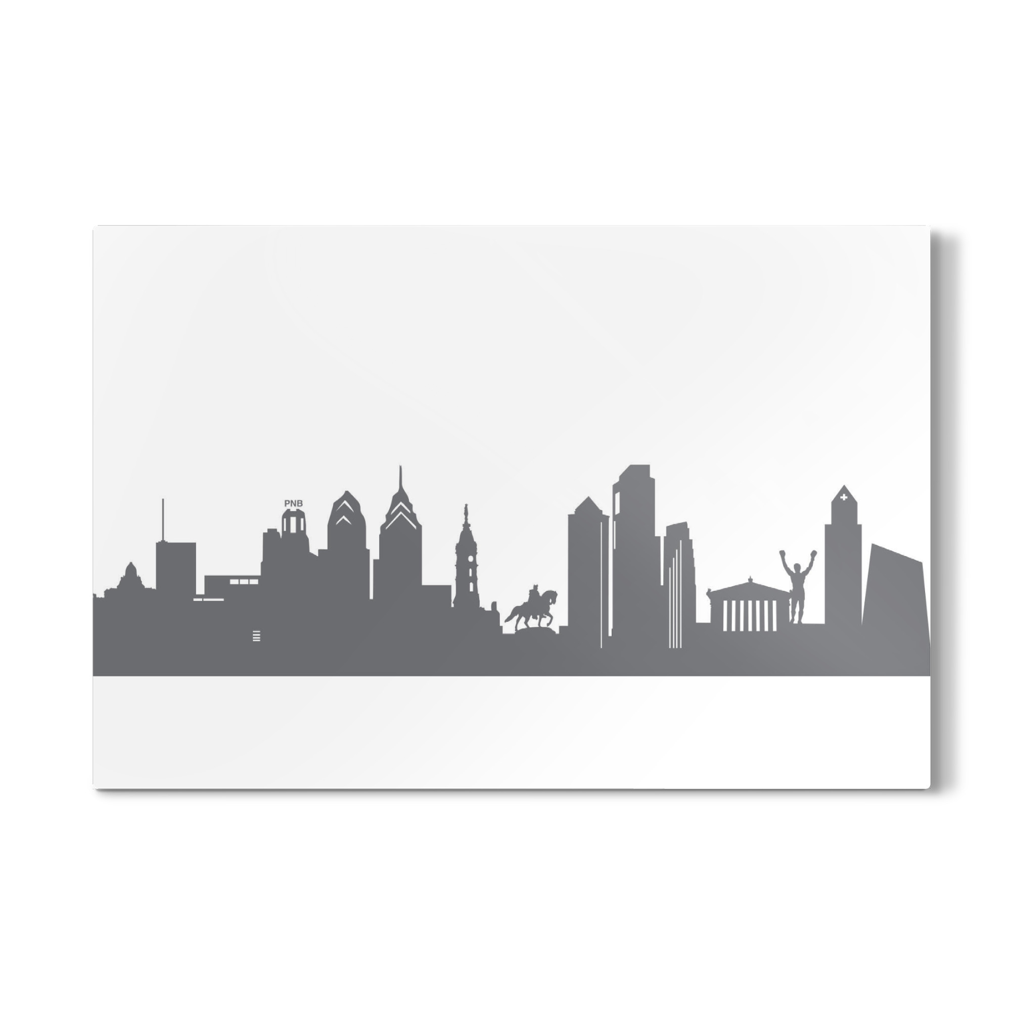 Galerie-Print "Philadelphia 02 Monochrom" 30x20 cm artboxONE