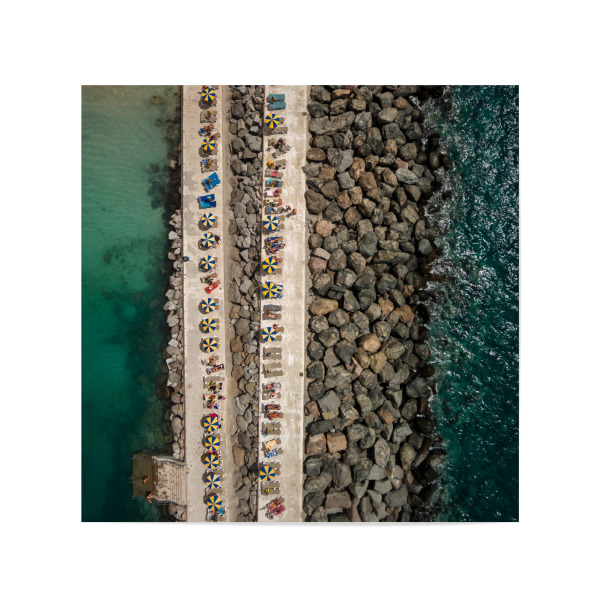 Poster 20x20 cm "Tuesday" artboxONE - Natur,Reise,Abstrakt,Menschen,Reise / Strand und Meer