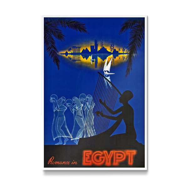 Galerie-Print "Egypt Art Vintage Romance Travel Poster Print" 30x20 cm artboxONE