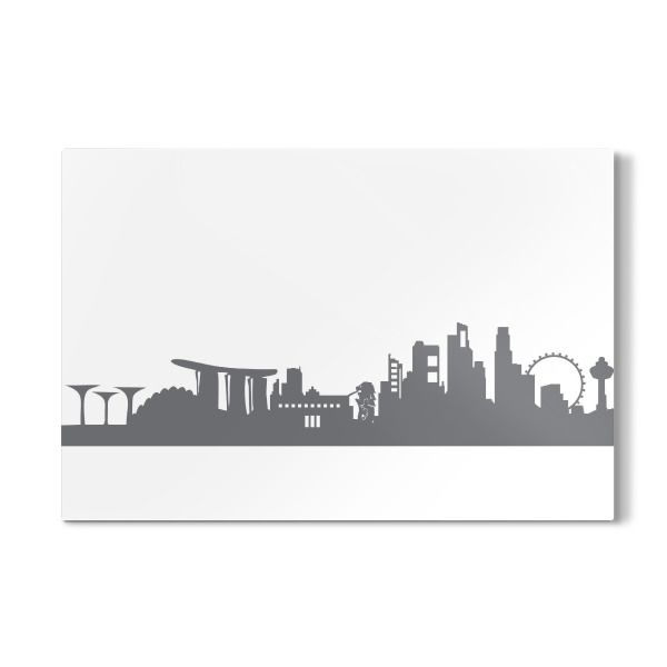 Galerie-Print "Singapur 02 Monochrom" 30x20 cm artboxONE