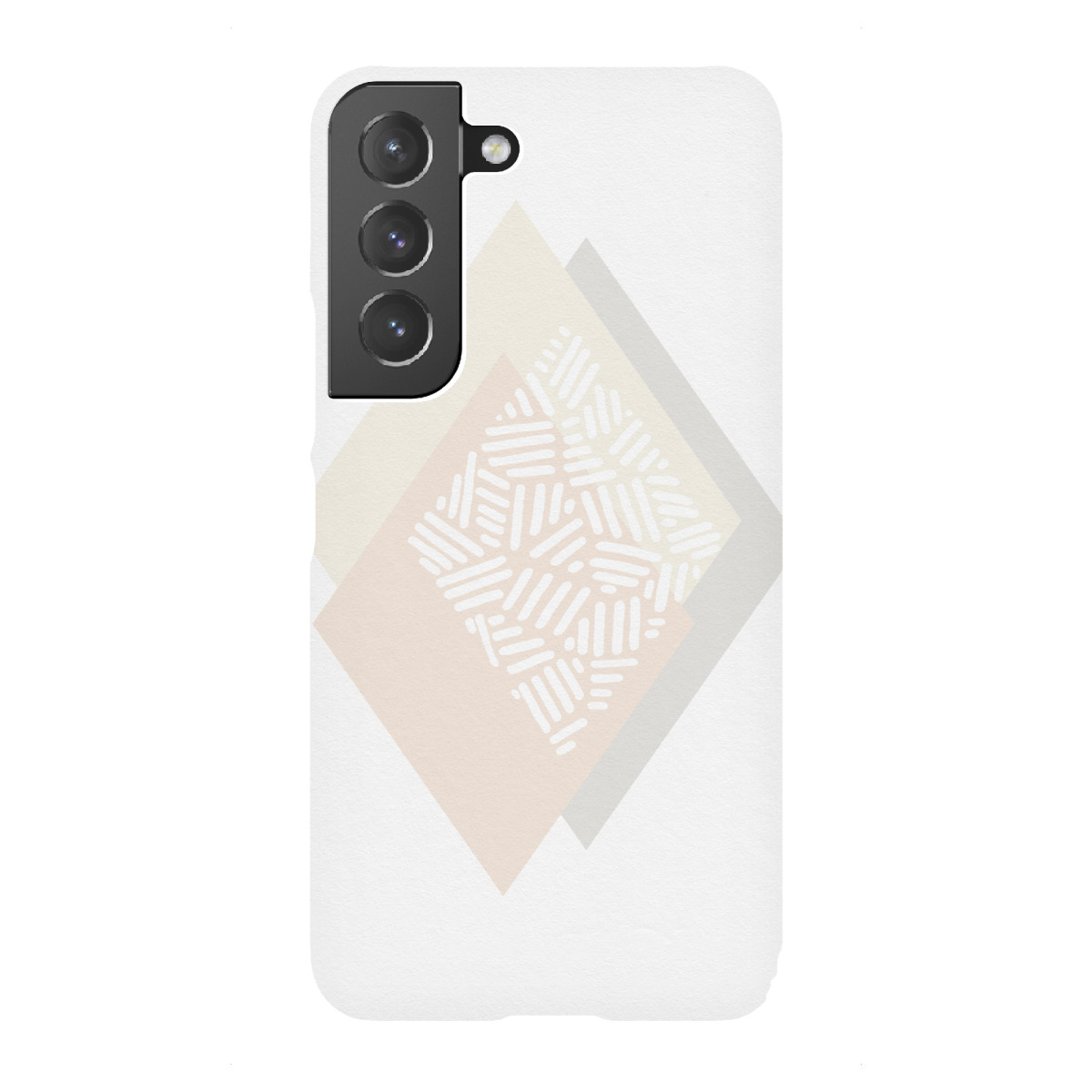 "Blush Rhombi"für Samsung Galaxy - Premium-Case Handyhülle artboxONE