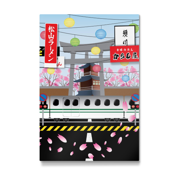 Galerie-Print "Cherry Blossoms at the Shrine" 30x20 cm artboxONE