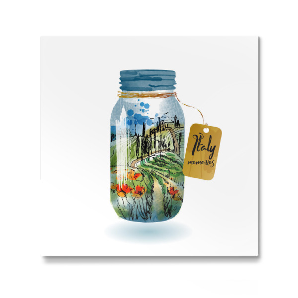 Galerie-Print "Toskana memories" 30x30 cm artboxONE