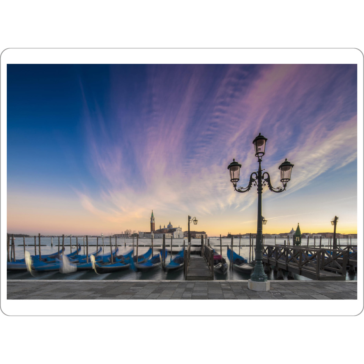 Tischset "Venedig 02" artboxONE - Reise,Städte / Venedig - Venedig,Venezia,Venice,Italy,Italien,Italia,Skyporn,Fluss - Bild venedig