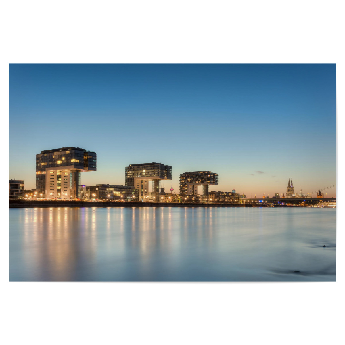 Köln Skyline als Poster bei artboxONE kaufen