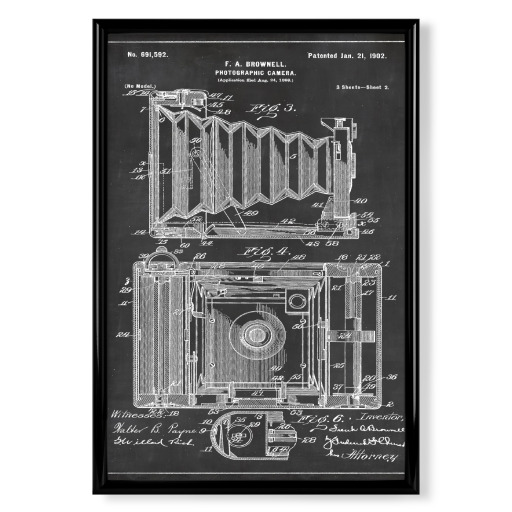 Retro Fotoapparat patent