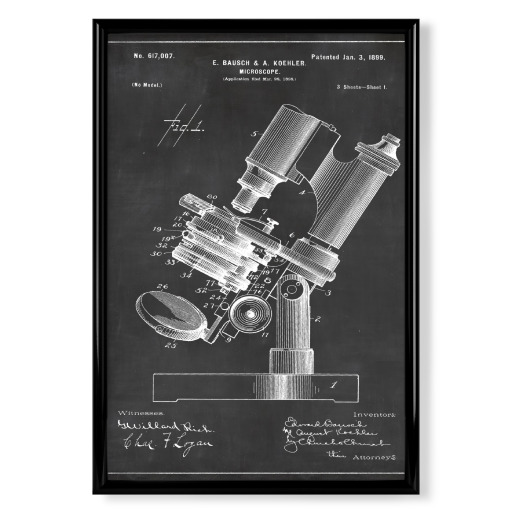 Microscope patent