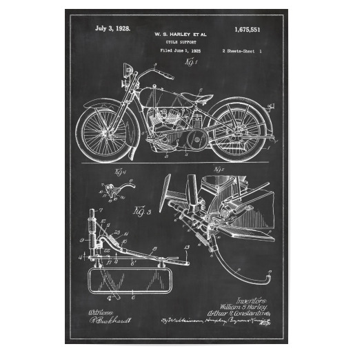 Retro Motorrad patent