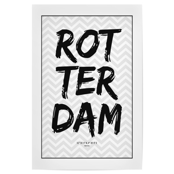 Poster "Rotterdam Netherlands" artboxONE - Städte / Weitere - Rotterdam,Holland,Niederlande