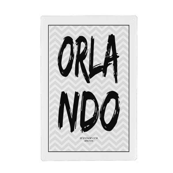 Holzbild "Orlando Florida USA" artboxONE - Städte - Orlando,Florida,Travel