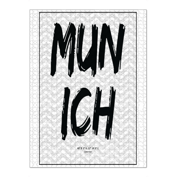 Puzzle Ravensburger "Munich Germany" artboxONE - Städte / München - München,Deutschland - Bild münchen