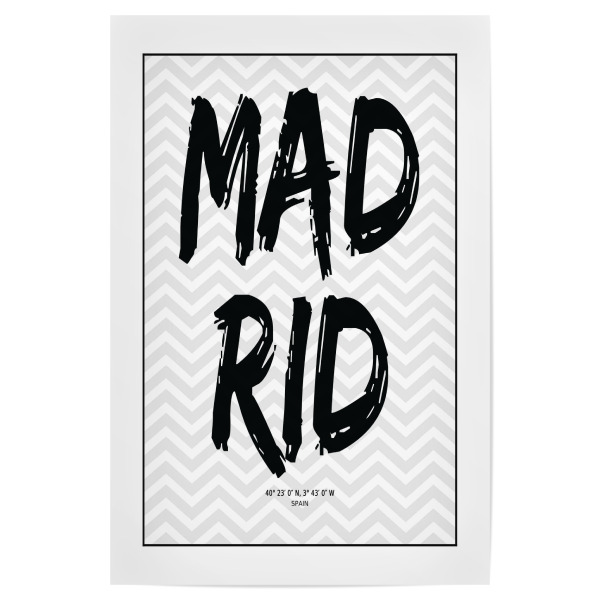 Poster 30x20 cm "Madrid Spain" artboxONE - Städte - Madrid,Spain