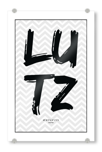 Acrylglasbild "Lutz Austria" artboxONE - Städte / Weitere - Lutz,Austria