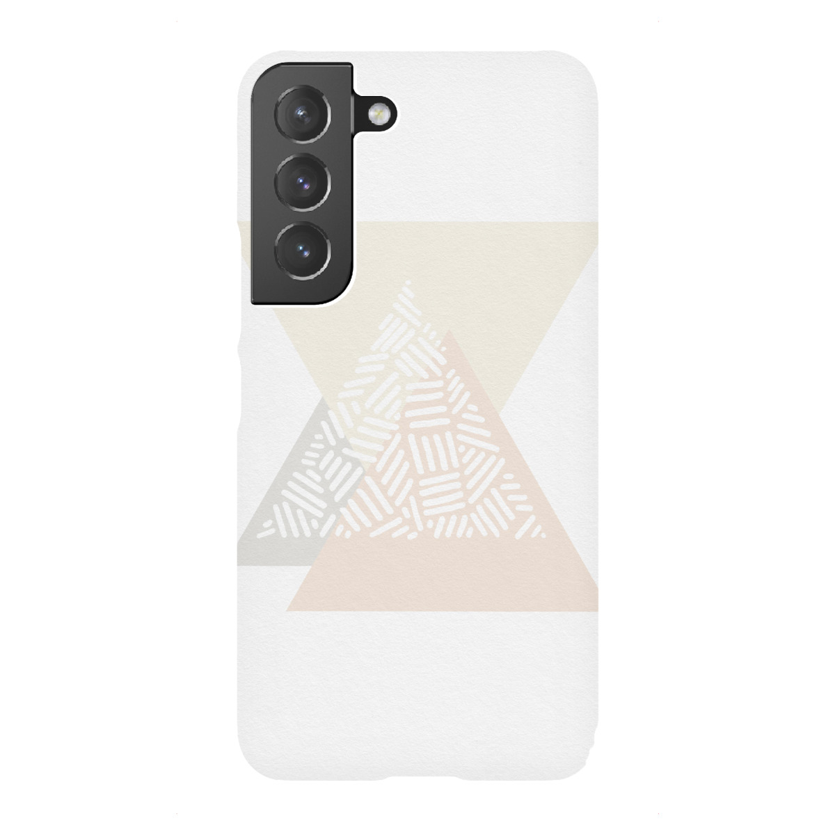 Samsung Galaxy "Blush Triangles" Premium-Case Handyhülle artboxONE