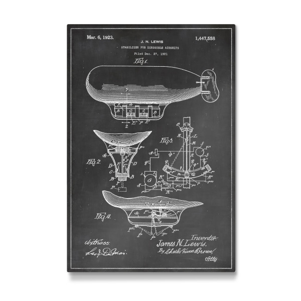 Galerie-Print "Luftschiff patent" 30x20 cm artboxONE